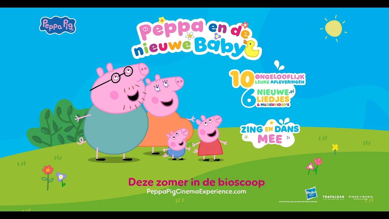 Peppa en de nieuwe baby – Een bioscoopervaring